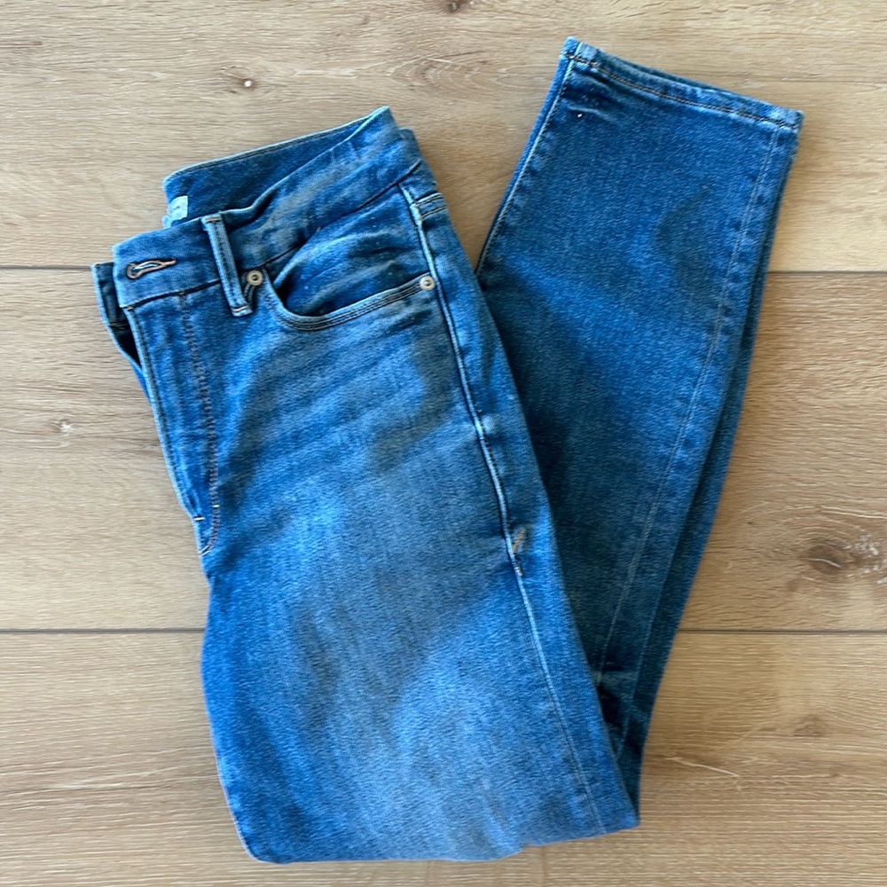 Good American Cropped Jeans